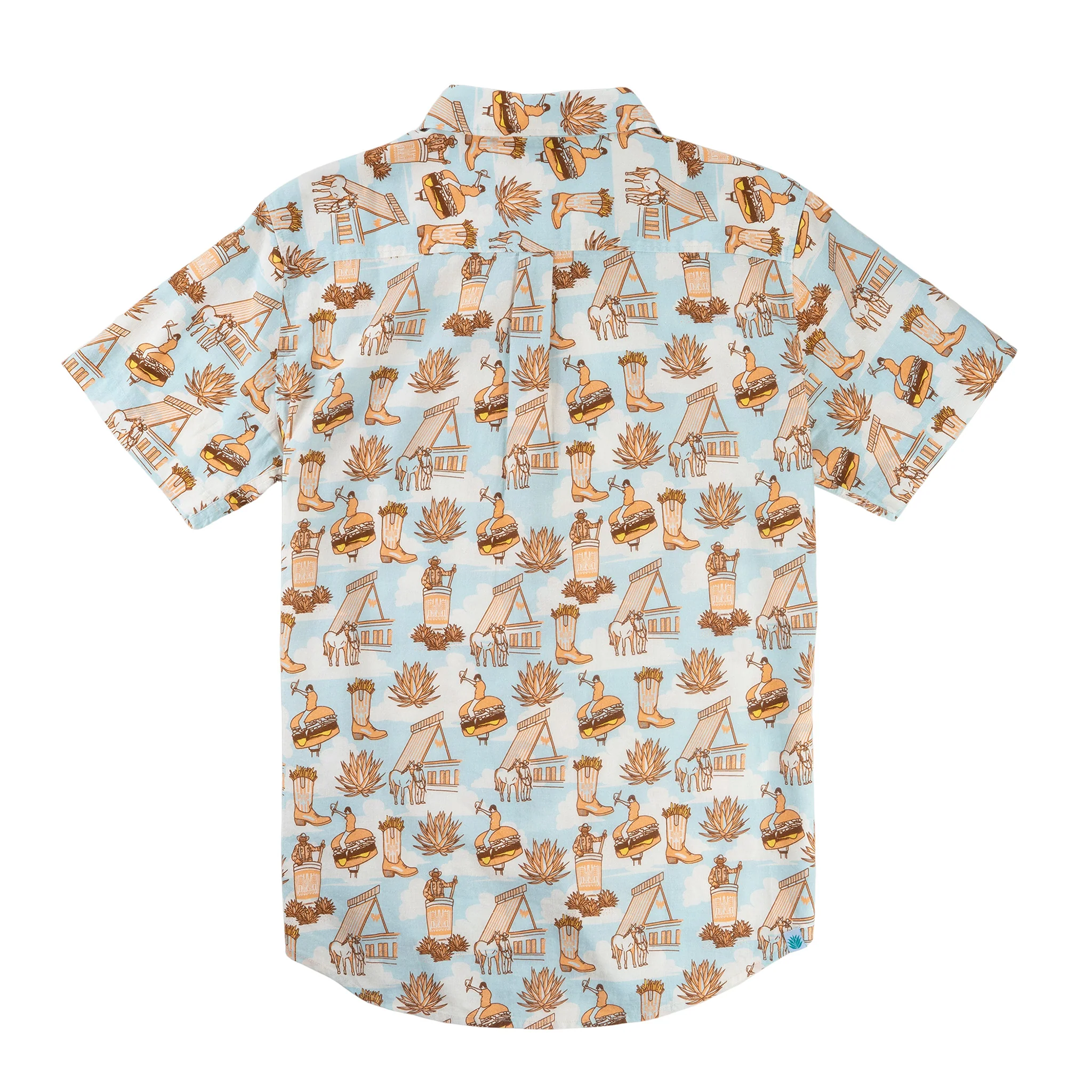 Sendero x Whataburger Cowboy Drive Thru Print Shirt - Image 8