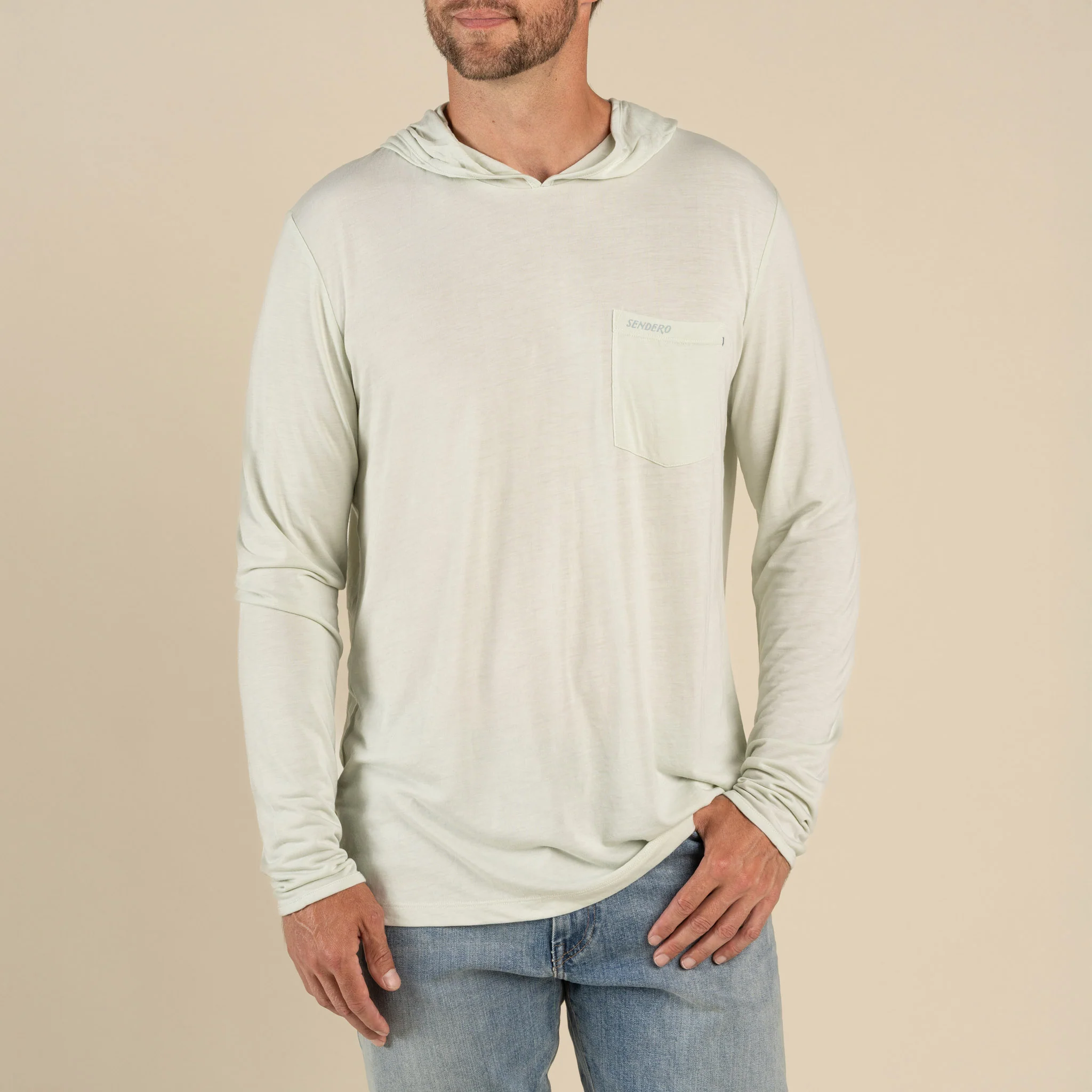Sendero x Whataburger Flats Green Yucatan Hoodie Shirt - Image 3
