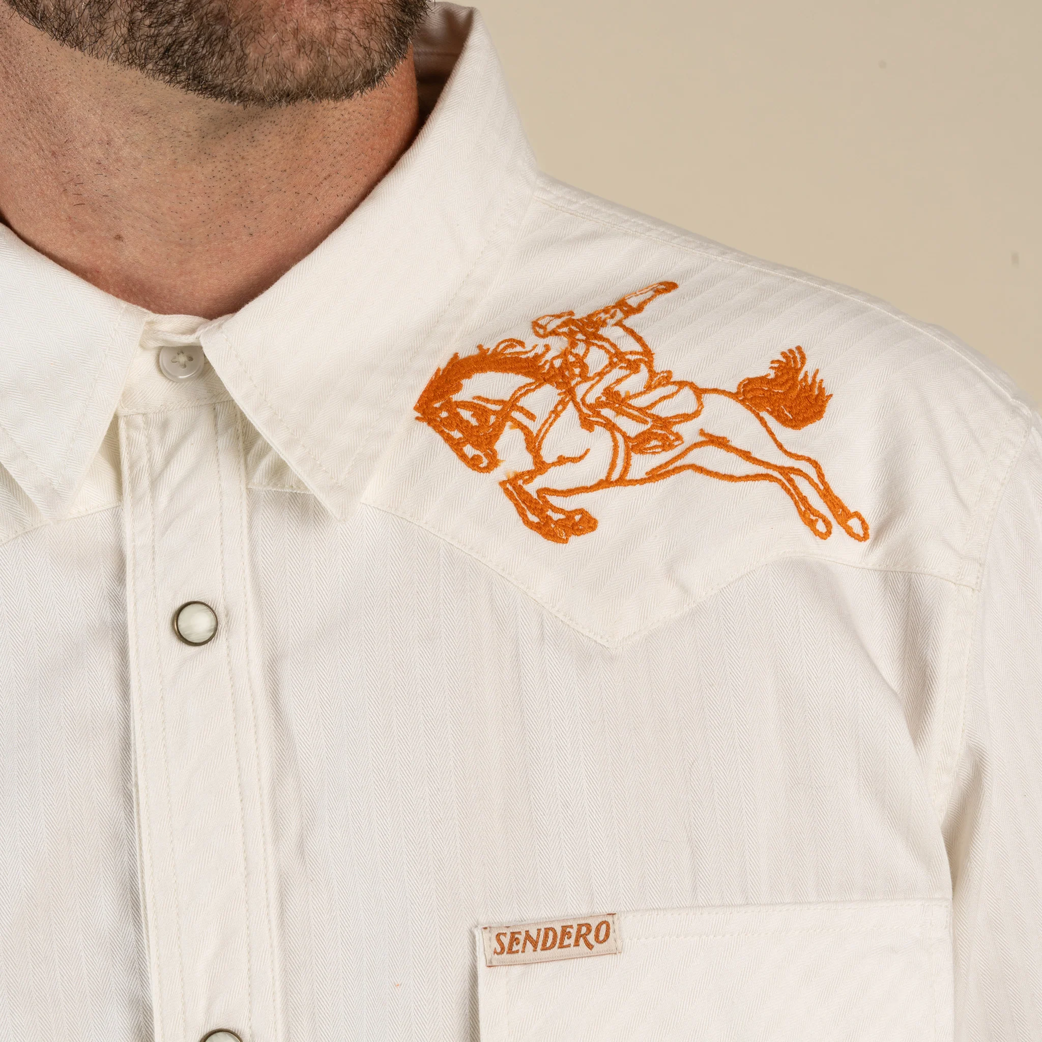 Sendero x Whataburger Wyatt Pearl Snap WhataRodeo Shirt - Image 7
