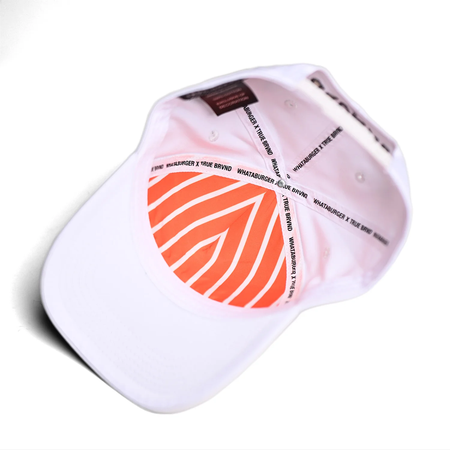 True Brvnd® White Whataburger Hat - Image 3