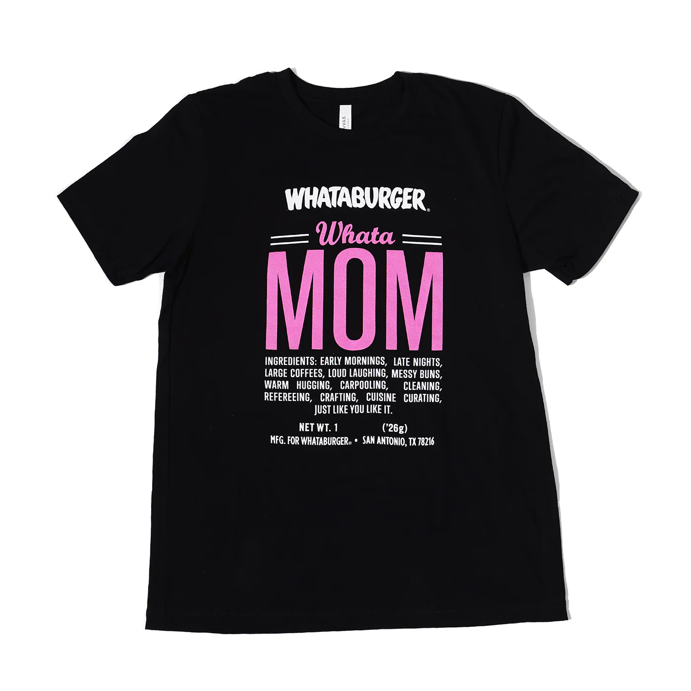 WhataMom Ingredient Black Tee