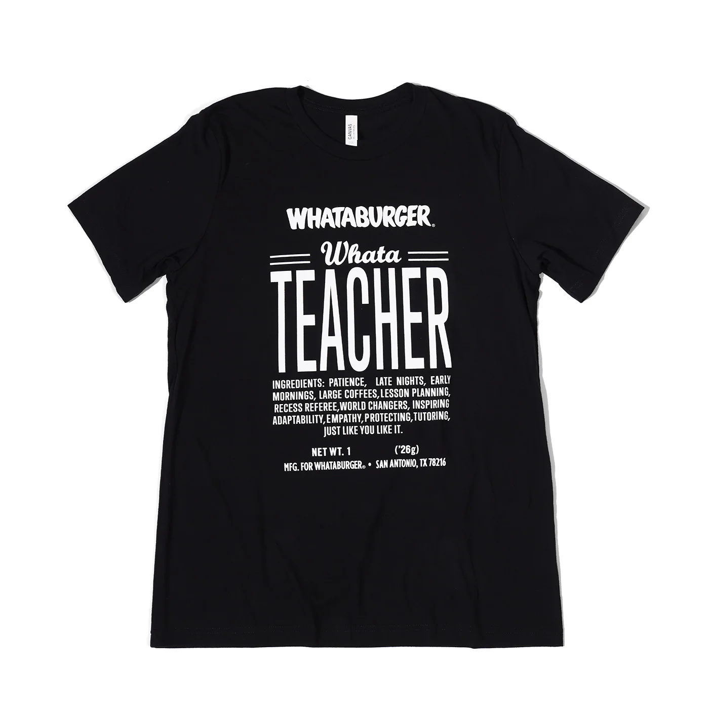 WhataTeacher Ingredient Black Tee