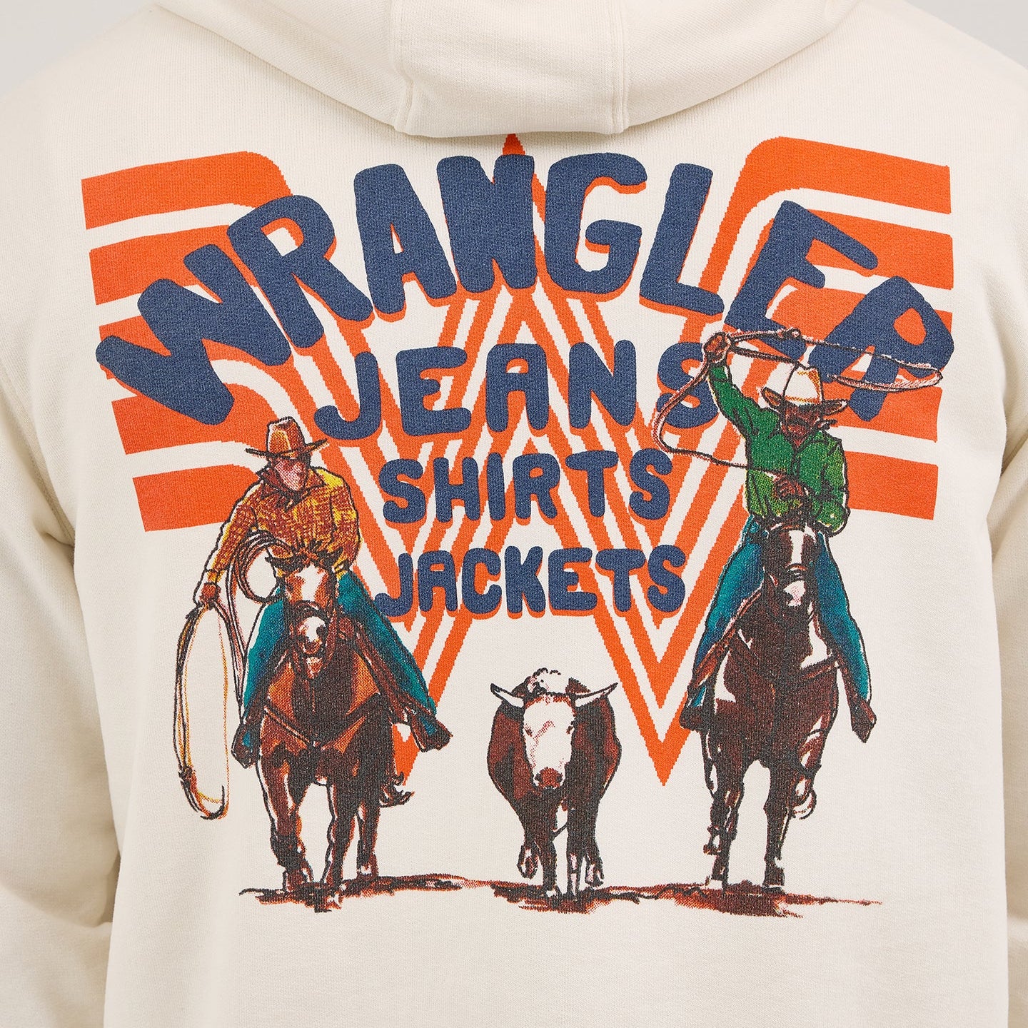 Wrangler® x Whataburger® Cream Hoodie - Image 4