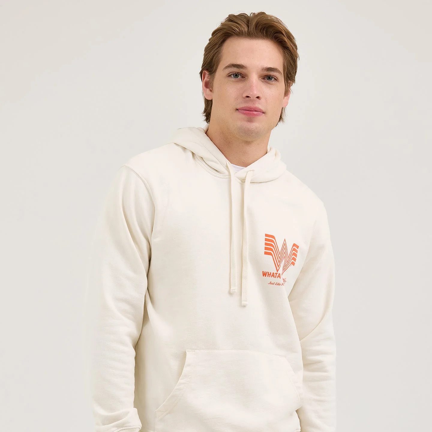 Wrangler® x Whataburger® Cream Hoodie - Image 5